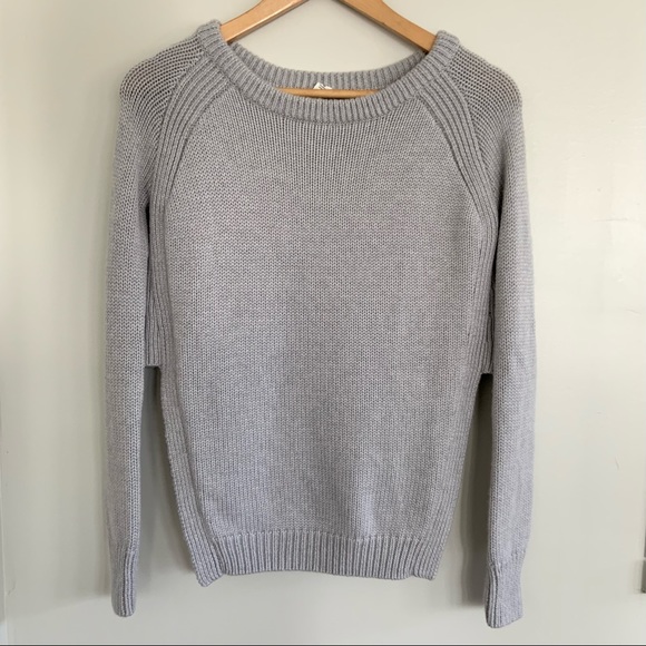 lululemon athletica Sweaters - Lululemon Yin to You Gray Side Slit Sweater
